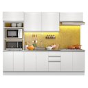 Ver imagem 3 de Armário de Cozinha Completa 270cm Branco Viena Madesa 02