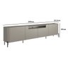 Rack para Sala 4 Portas Lisas Mdf L220 X A65cm - 3