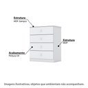 Ver imagem 2 de Cômoda Infantil 4 Gavetas Labirinto - Branco