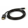 Cabo Mini Displayport para Displayport Preto - 2