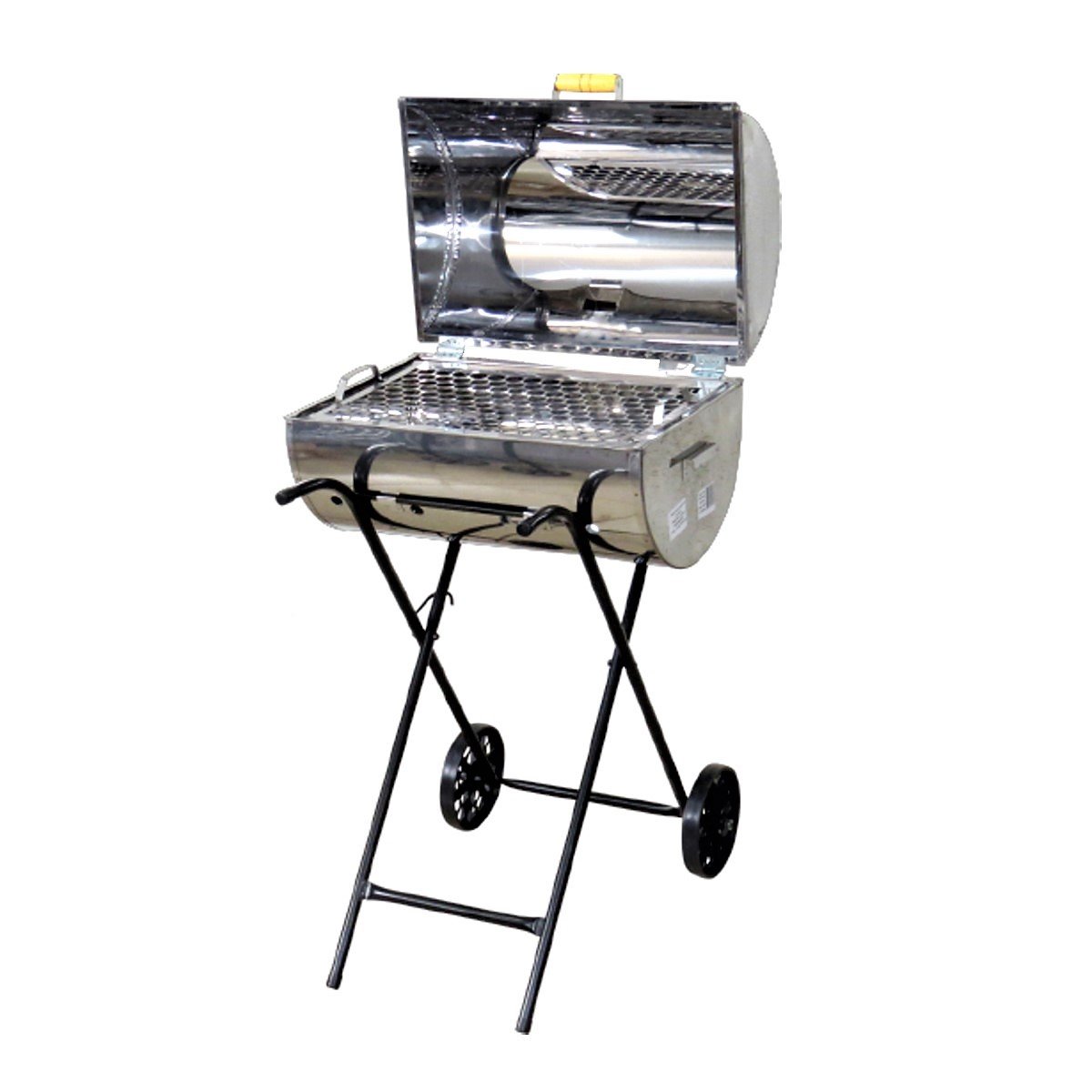 Churrasqueira Master Grill Inox Grelha e Carrinho 94x38x30cm Duralar F023AOM