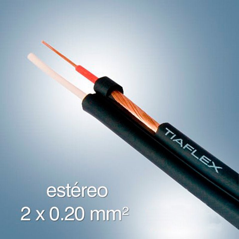 Cabo de Áudio Estéreo Philips 2x0.20mm² 60 Mt - 1