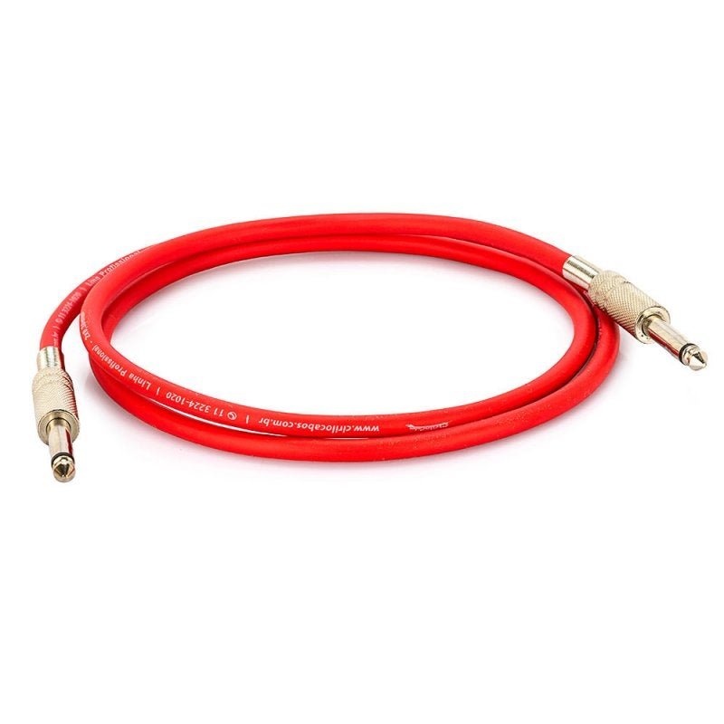 Cabo P10 para P10 Mono - Vermelho 35 Mt - 1