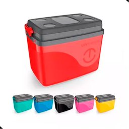 Caixa Térmica Cooler com Alça 30 Litros Grande 45 Latas Unitermi - 5
