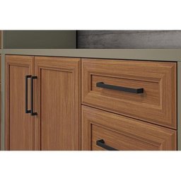 Módulo Cozinha Nesher Camponesa Balcão 2 Portas e 3 Gavetas c/ Tampo FendiOff/Freijó - 9