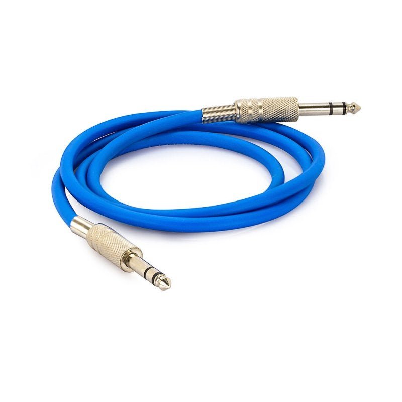 Cabo P10 para P10 Estéreo - Azul 45 Mt - 3