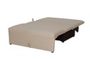 Ver imagem 3 de Sofá Cama 2 Lugares Compacro sem Braço 115 Larg Malu Matrix Cor:sintetico Bege