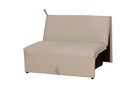 Ver imagem 1 de Sofá Cama 2 Lugares Compacro sem Braço 115 Larg Malu Matrix Cor:sintetico Bege