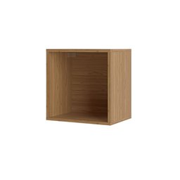 Nicho Decorativo Cubo 39,5x39,5cm 100% Mdf C55 Pradel Móveis Dalla Costa Freijó - 3 Nicho Decorativo Cubo 39,5x39,5cm 100% Mdf C55 Pradel Móveis Dalla Costa Freijó - 3
