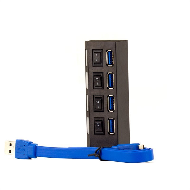 Hub USB 3.0 4 Portas com Fonte - 4