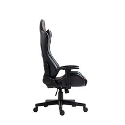 Cadeira Gamer Fox Racer Extreme C565 com Almofadas Reclinável Descanso de Braço - Preta/Vermelha - 4