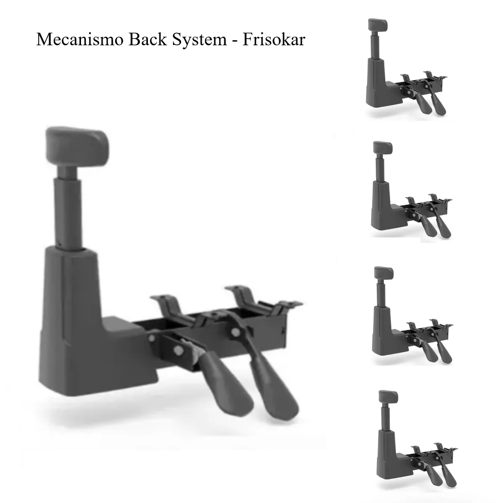 Kit com 5 Mecanismos Ergonômicos NR17 Back System - Frisokar - 8115 - 2