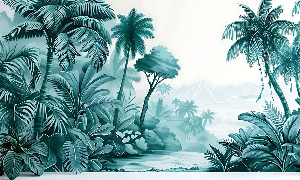 Ver imagem 2 de Papel de Parede - Trilhas da Floresta