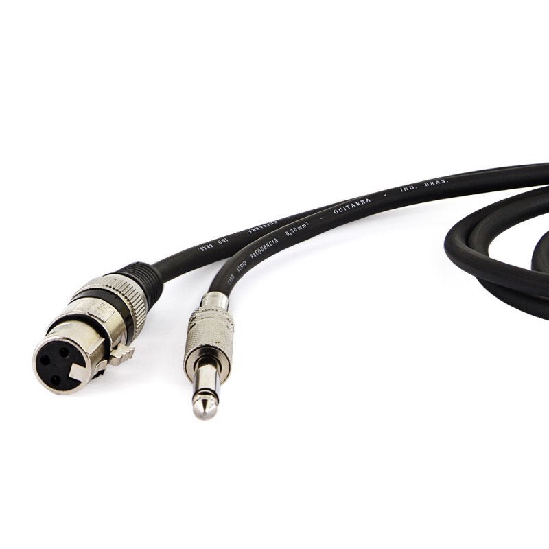 Cabo de Microfone Xlr X P10 Vermelho 20 Mt - 1