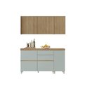 Ver imagem 1 de Kit Cozinha Nesher 4 Peças Rainha CZ434 Nature/Verde