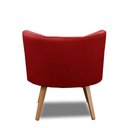 Ver imagem 3 de Kit 2 Poltronas para Sala Decorativa Bela Suede Vermelho Rover & Beato
