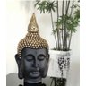 Estatueta Cabeça De Buda Hindu Grande Resina 50cm Altura ARRIVO MOBILE - 3