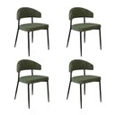 Ver imagem 2 de Conjunto 4 Cadeiras de Jantar Blees com Estr.Preta