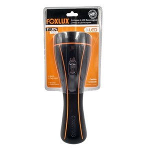 Lanterna 11 Leds Recarregavel Foxlux Unico