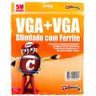Cabo Vga Blindado com Ferrite, 5 Metros - Cirilo Cabos - 2