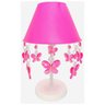 Abajur e Lustre Infantil Quarto de Menina Bebê Borboletas - 8