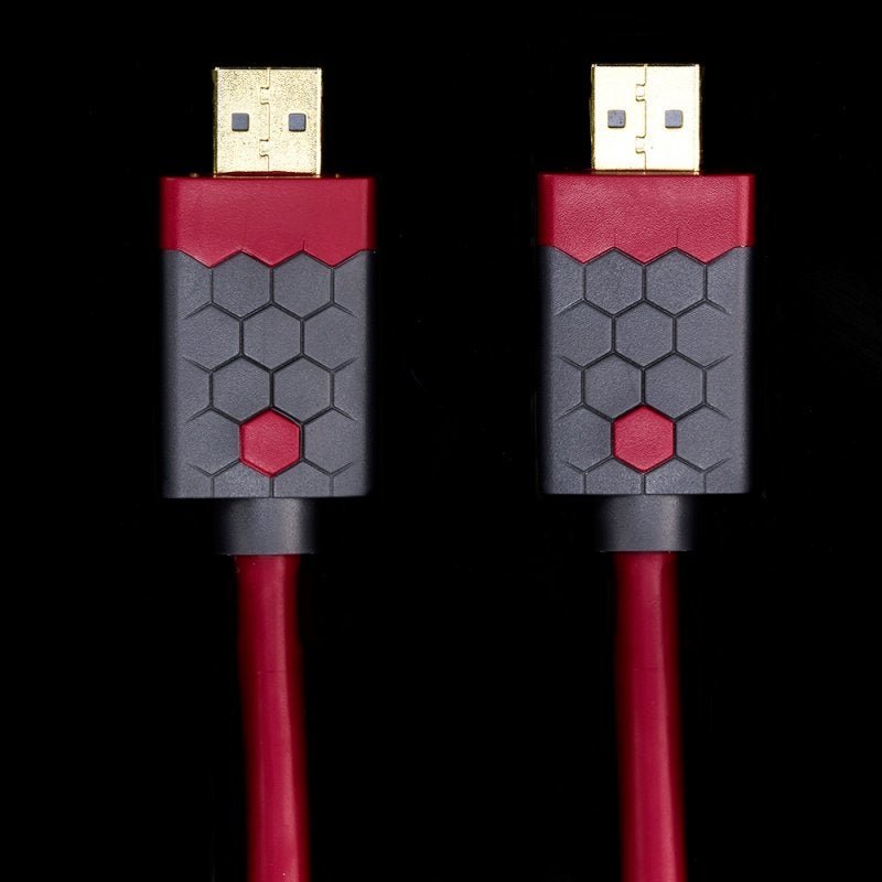 Cabo HDMI High Speed, 3D, 4K, 18Gbps, Rosso - Discabos 3 Mt - 2