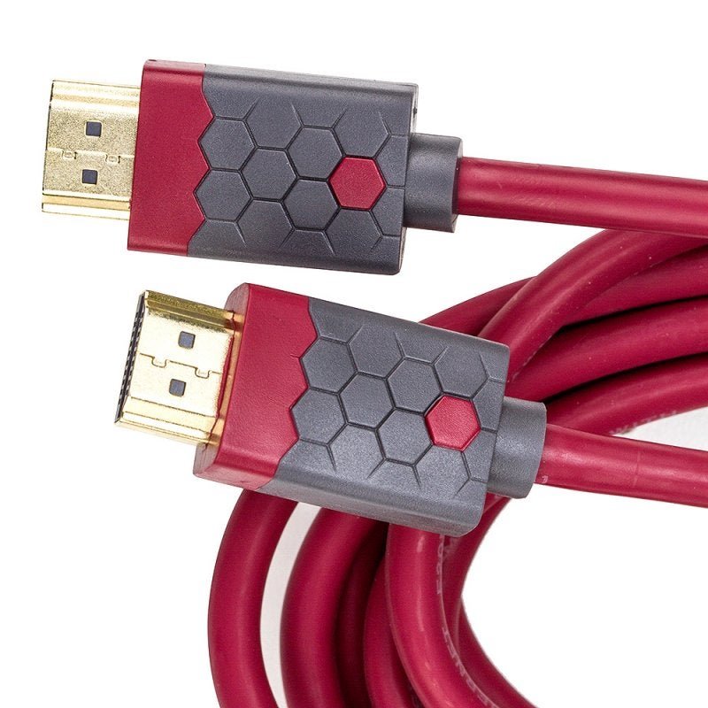 Cabo HDMI High Speed, 3D, 4K, 18Gbps, Rosso - Discabos 3 Mt - 3