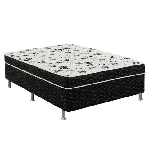 Cama Box Casal Conjugada Ortopédico Plus Colchão Dos Sonhos
