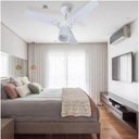 Ver imagem 4 de Ventilador de Teto Tron Marbela 3 Pás Branco 127v