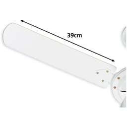 Ventilador de Teto Tron Marbela 3 Pás Branco 127v - 3
