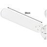 Ventilador de Teto Tron Marbela 3 Pás Branco 127v - 3