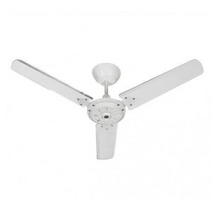 Ventilador Teto Eco Rio New Tron Branco 3 Pás Brancas 127V