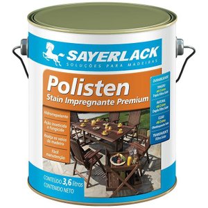 Stain Impregnante Polisten TS-3201 Transparente Exterior e Interior 3,6L Sayerlack Lata