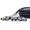 Multicabos com Conectores xlr 28 Vias - Santo Angelo 30m - 3