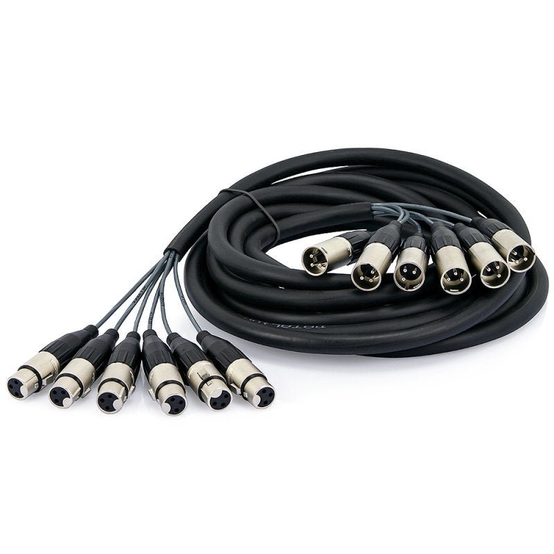 Multicabos com Conectores xlr 28 Vias - Santo Angelo 30m - 1