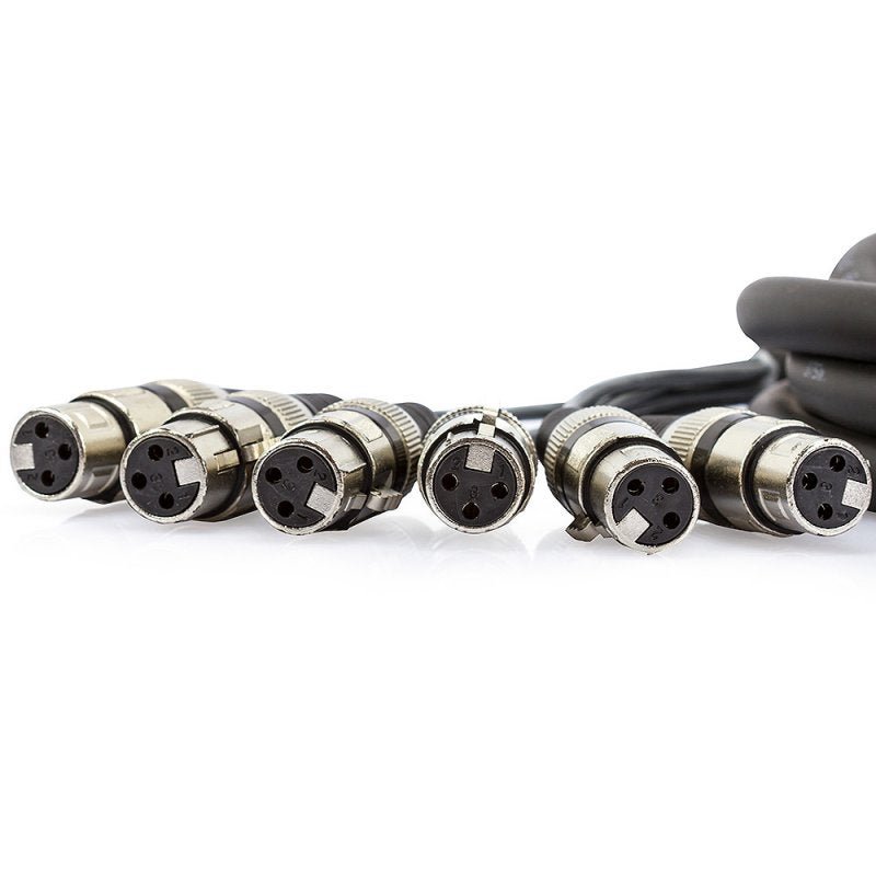 Multicabos com Conectores xlr 28 Vias - Cirilo Cabos 30m - 2