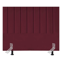 Ver imagem 2 de Cabeceira Estofada Casal Queen 160 Cm Maya Suede e Frame:bordô