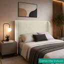 Ver imagem 5 de Cabeceira Queen 160 cm com Frame Imperial Linho Bege Impo