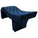 Ver mais imagens de Maca Estofada Capitonê Clínica Salão Estética Suede Marta:Azul Marinho