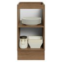 Ver imagem 5 de Balcão de Cozinha 40 cm 1 Porta (sem Tampo) Rustic/Crema Vik Madesa