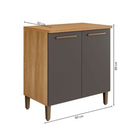 Balcão Ouro Master Tampo Mdf Arte Móveis - 3