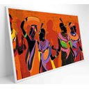 Ver mais imagens de Quadro Mulheres Africanas em Vestidos Coloridos Decor&quadros Art015 120x80 Cm Adesivo Fotográfico