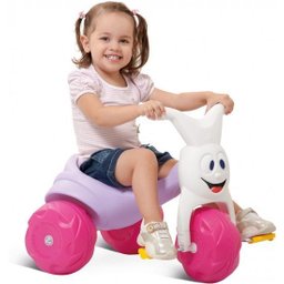 Motoca-Triciclo Infantil Bandeirante Tico-Tico Gatinha - 1