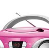 Rádio Portátil Boombox Mondial Bx-13 com Leitor de Cd e Entrada USB Pink - 3