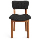 Ver imagem 3 de Kit 03 Cadeiras para Sala de Jantar Cozinha Living Estofada Dara L02 Linho Chumbo - Lyam Decor