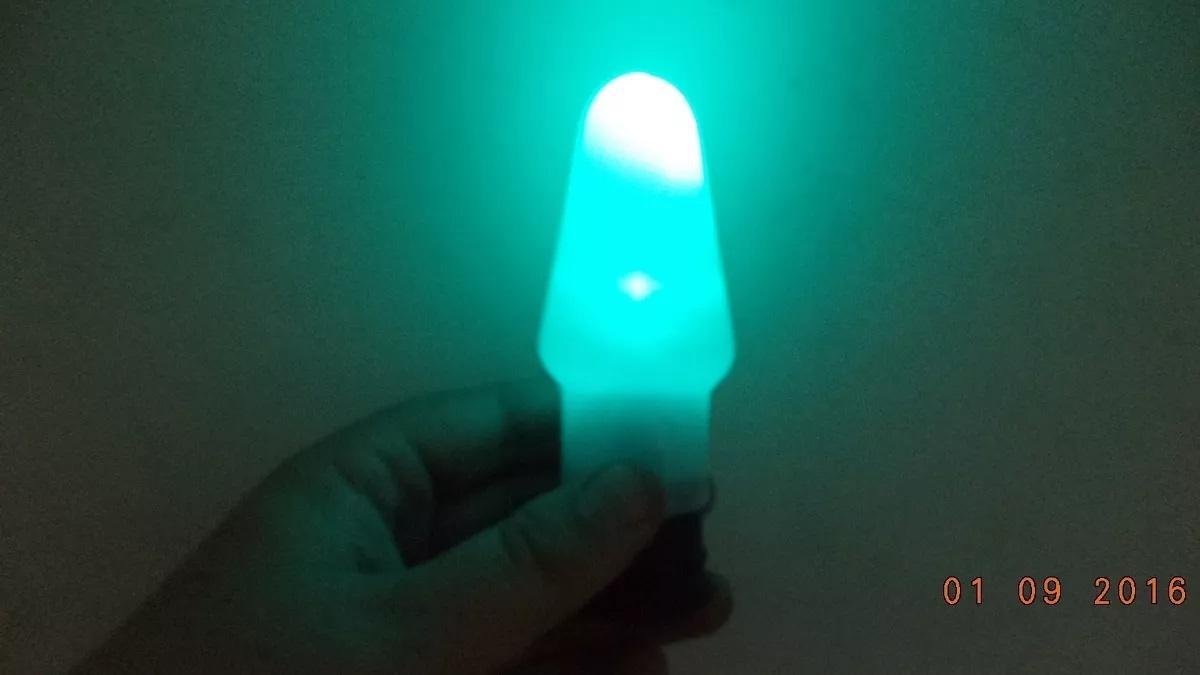 Boia Luminosa Para Pesca Espada Kit Completo Cor Led Verde - 4