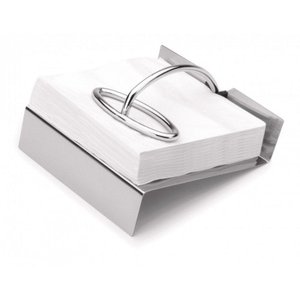 Porta Guardanapos em Aço Inox Linha Gloss - 2588