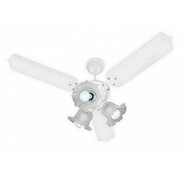 Ventilador Teto Paris Tron Branco 3 Pás Brancas 127V - 1