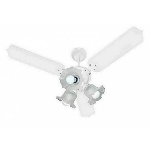 Ventilador Teto Paris Tron Branco 3 Pás Brancas 127V