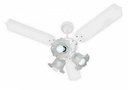 Ver imagem 1 de Ventilador Teto Paris Tron Branco 3 Pás Brancas 127V